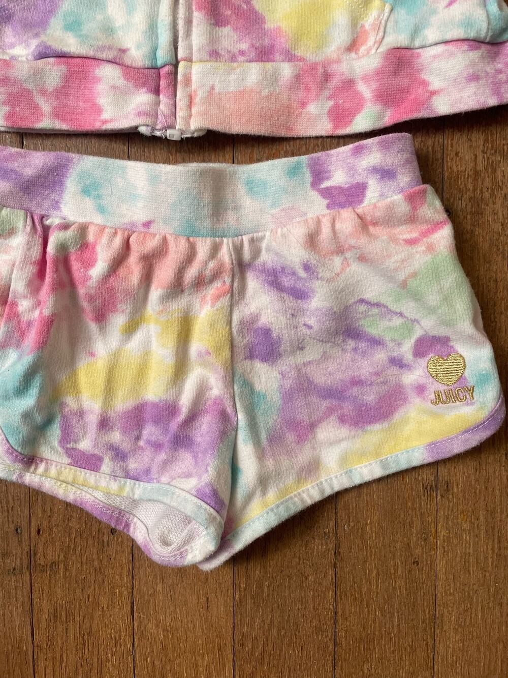 Juicy Couture Two Piece Tie Dye Toddler 2T Set